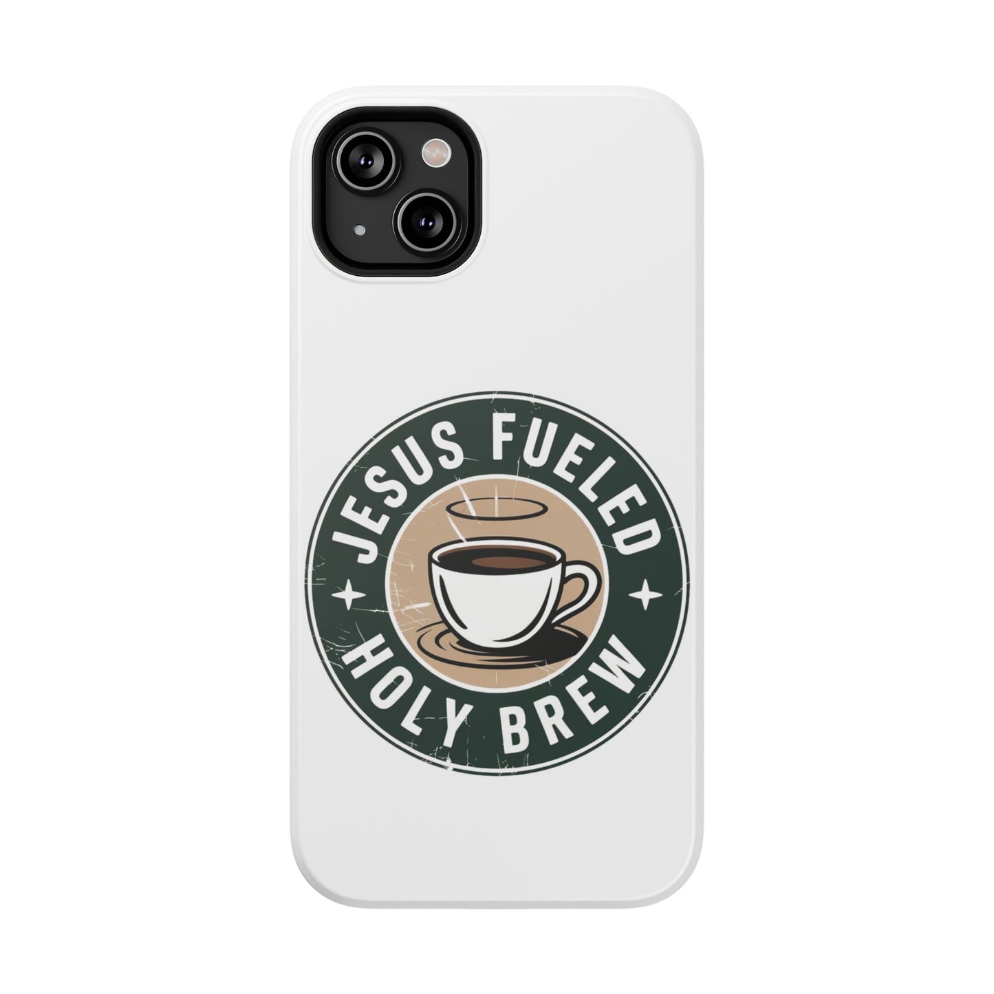 Jesus Fueled Holy Brew Phone Case