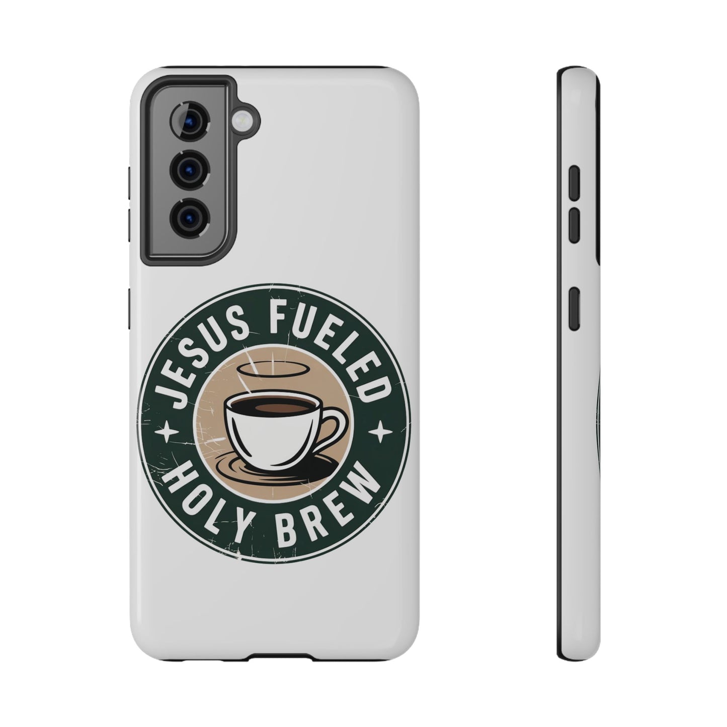 Jesus Fueled Holy Brew Phone Case