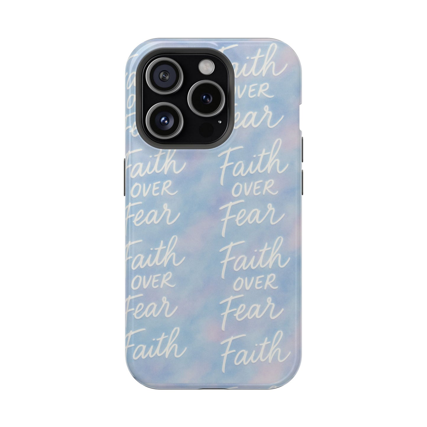 Faith Over Fear Aurora Phone Case