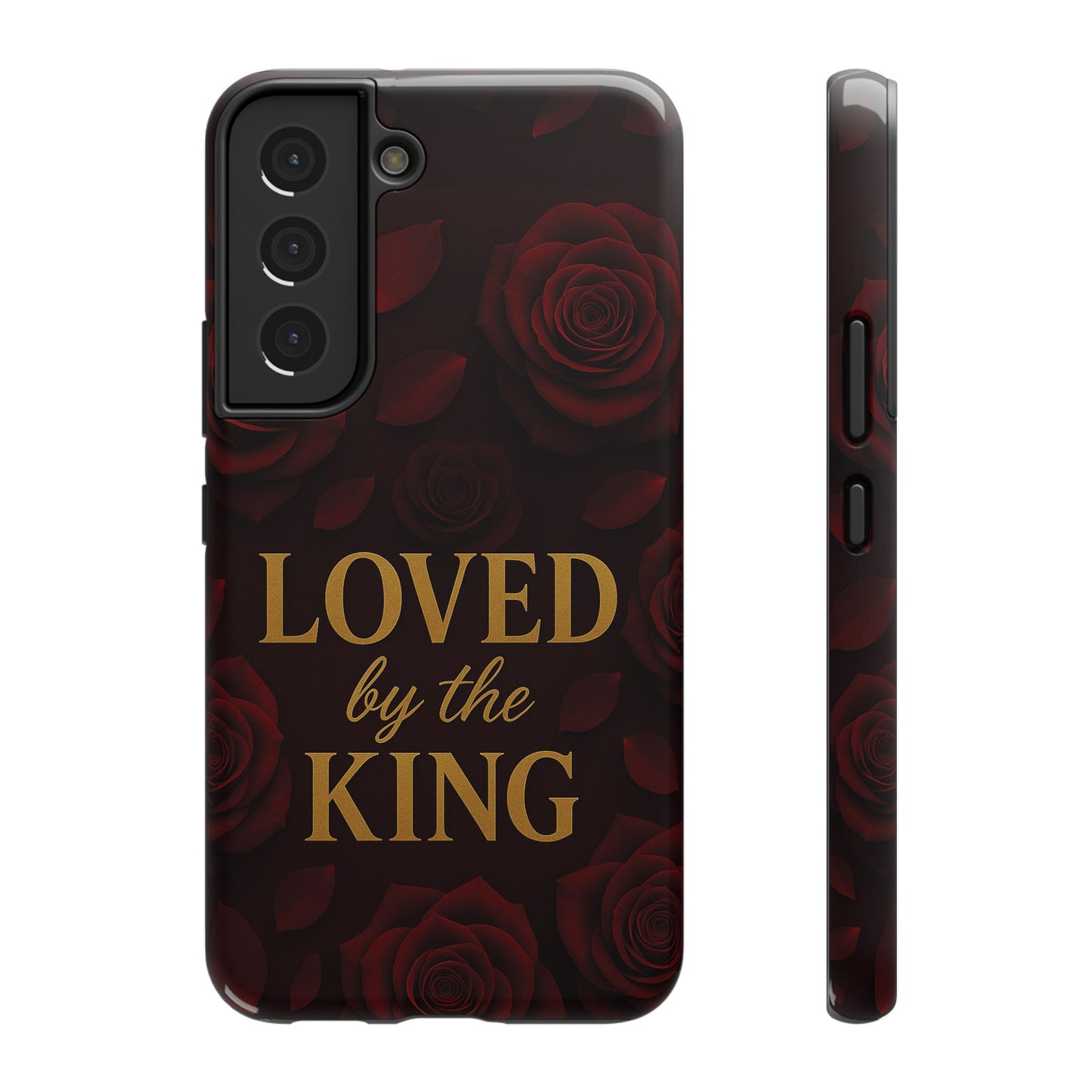 Loved By The King Phone Case