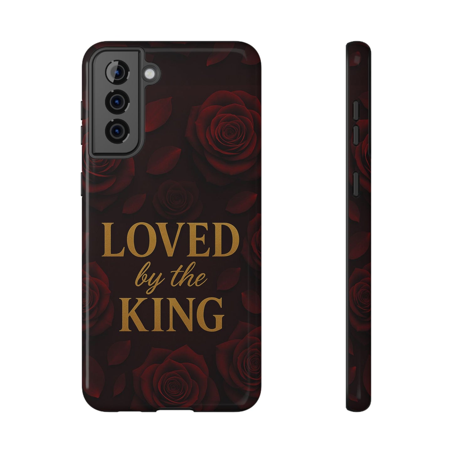 Loved By The King Phone Case