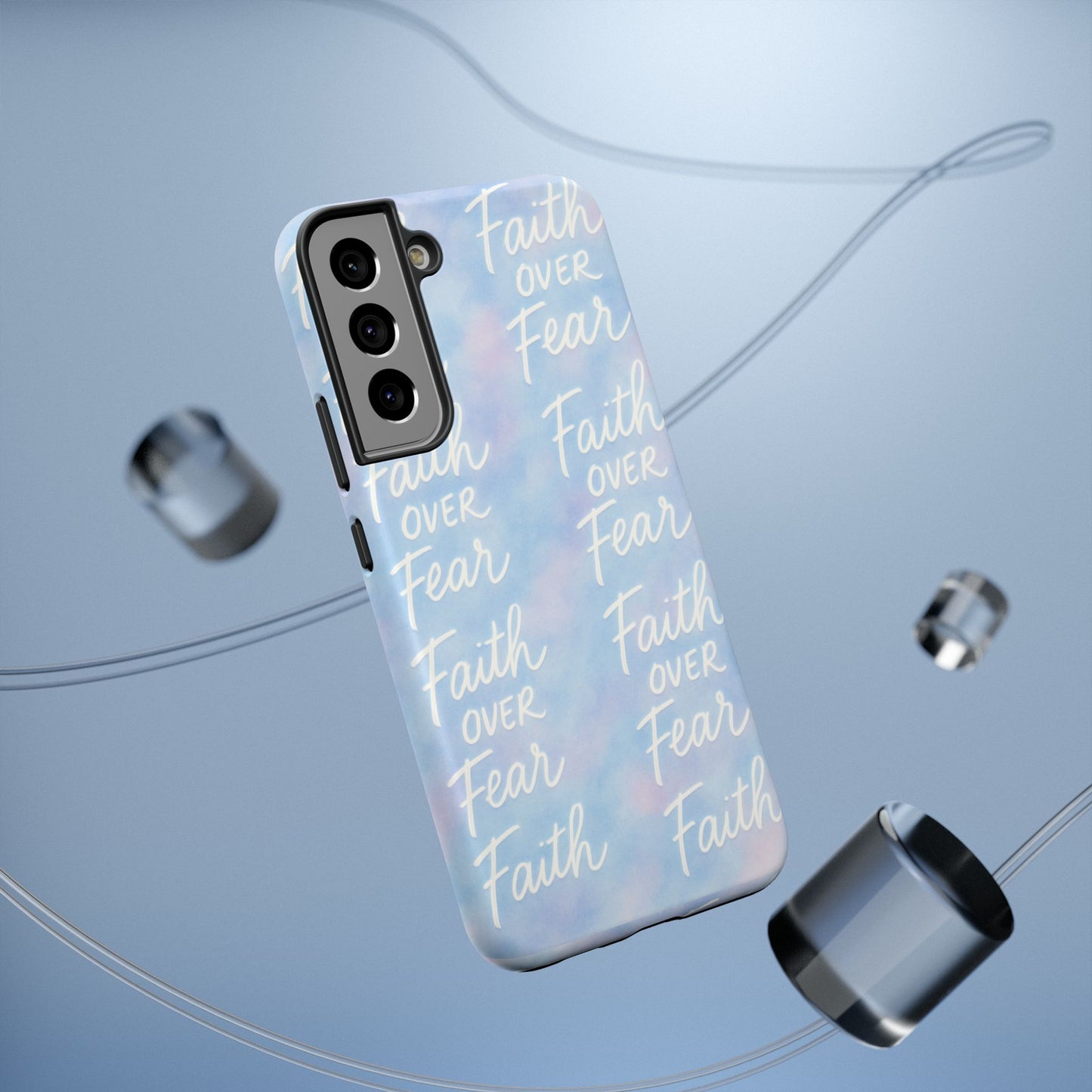 Faith Over Fear Aurora Phone Case