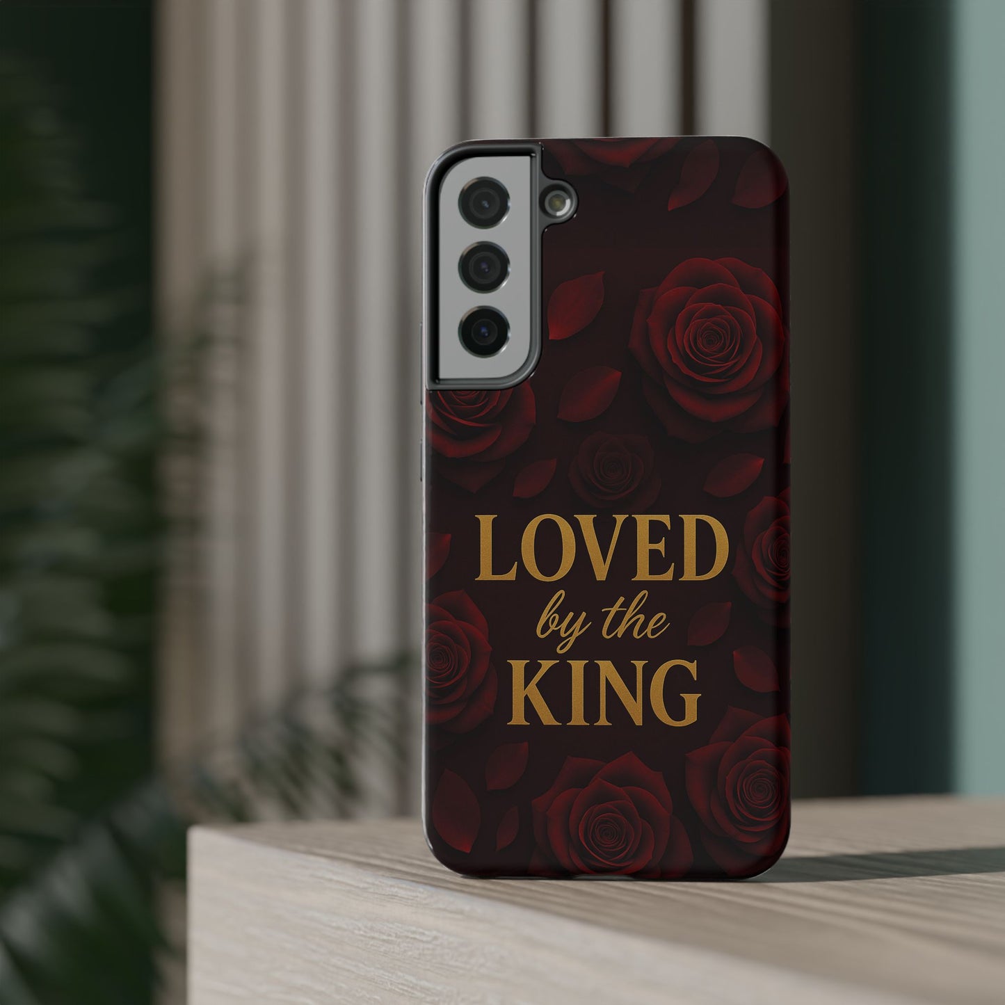 Loved By The King Phone Case