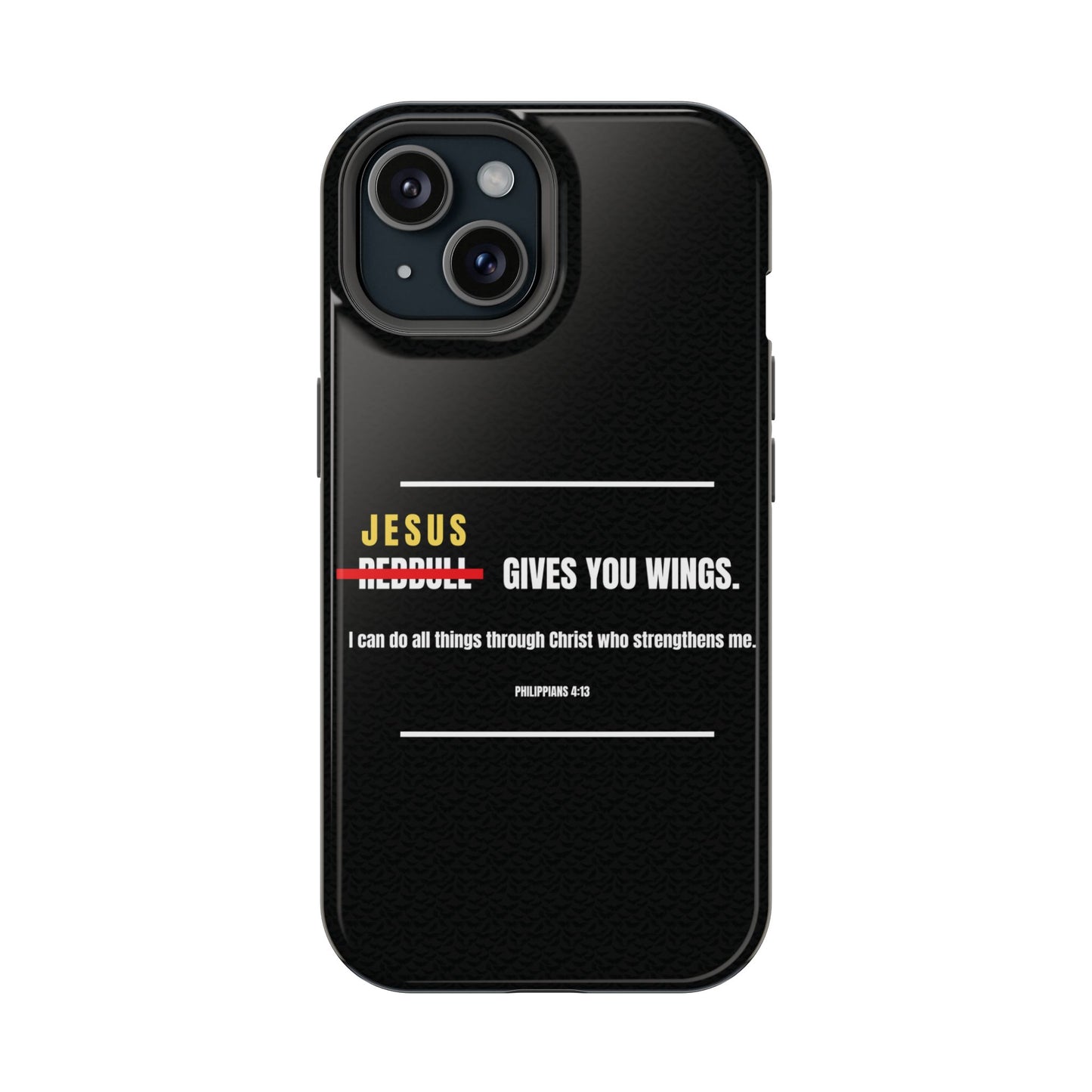 Jesus Gives You Wings Phone Case – Philippians 4:13