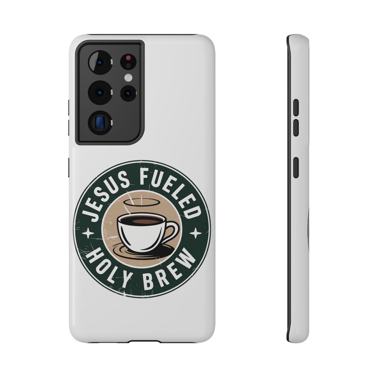 Jesus Fueled Holy Brew Phone Case
