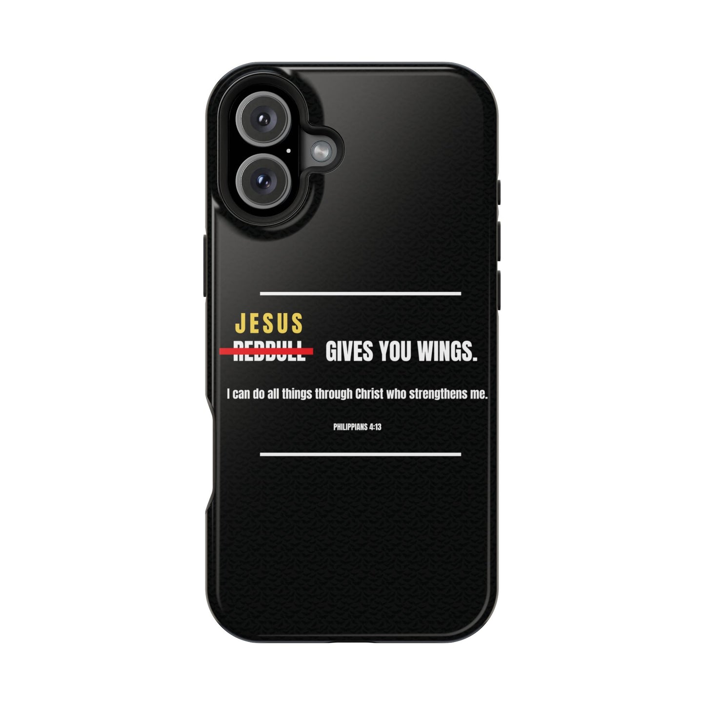 Jesus Gives You Wings Phone Case – Philippians 4:13