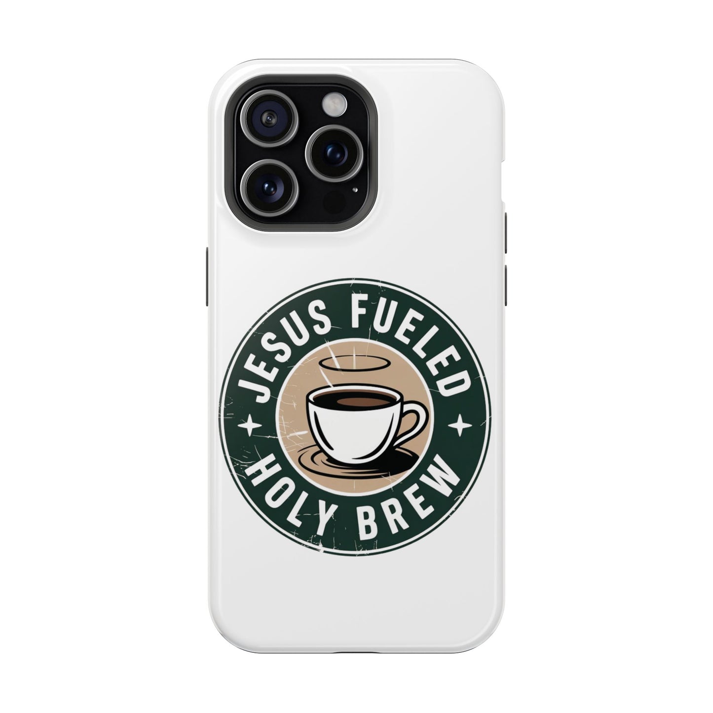 Jesus Fueled Holy Brew Phone Case