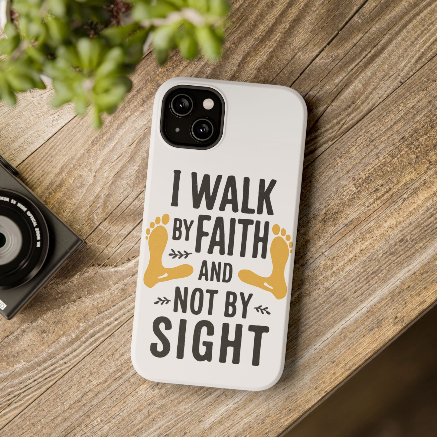 I Walk By Faith And Not By Sight Phone Case - 2 Corinthians 5:7