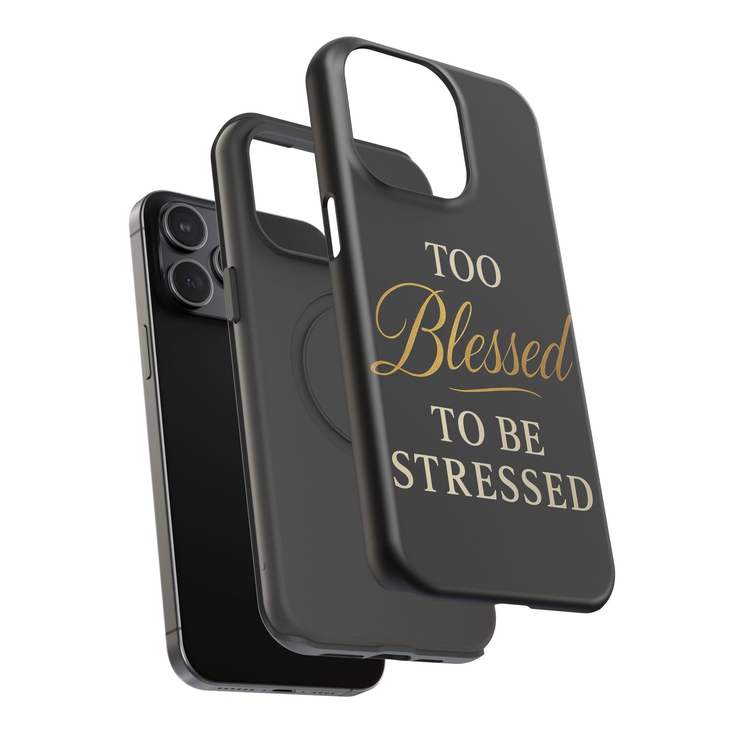 Too Blessed To Be Stressed Phone Case