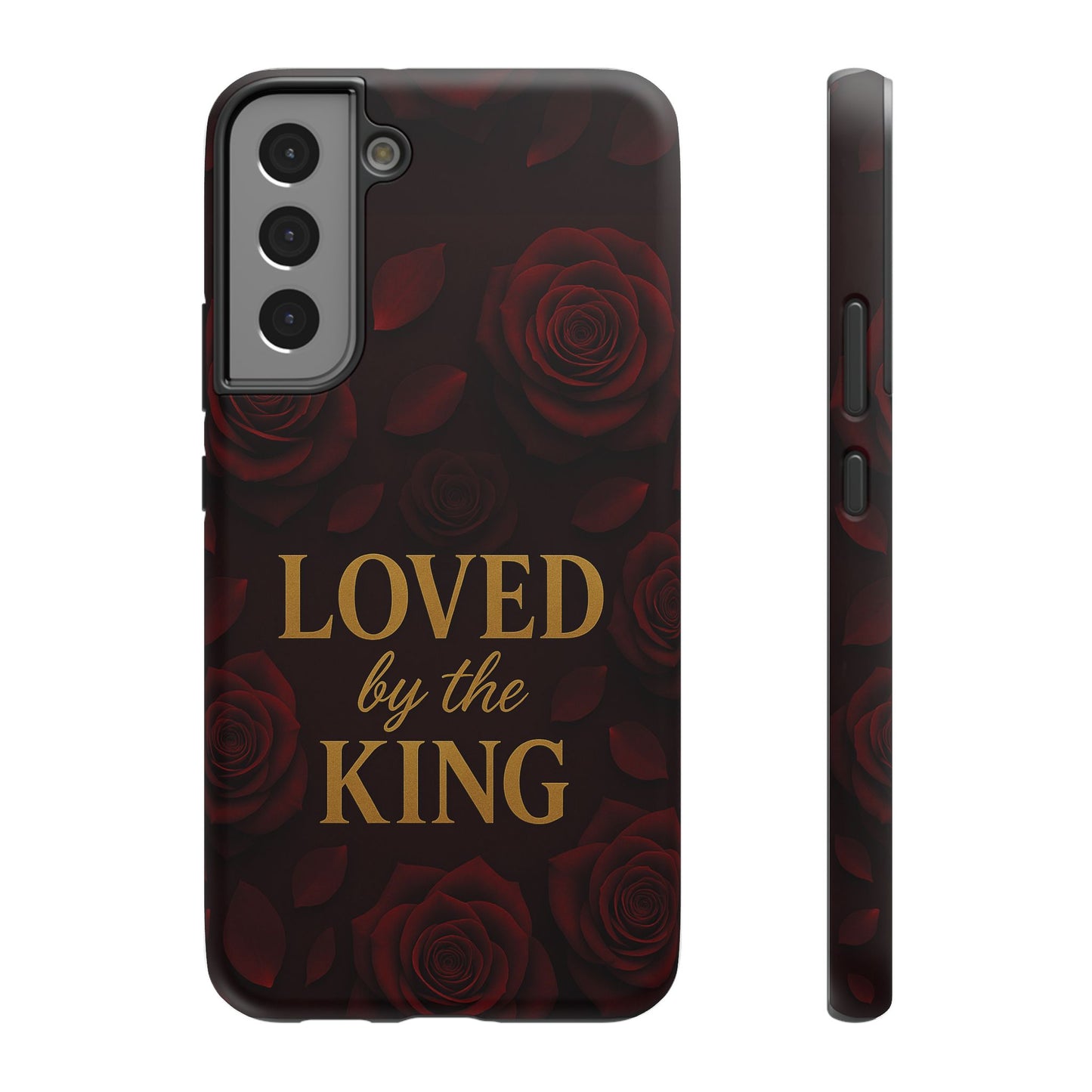 Loved By The King Phone Case