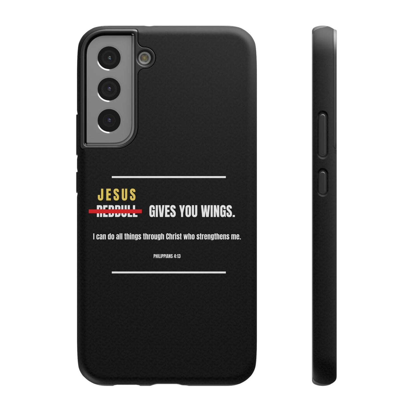 Jesus Gives You Wings Phone Case – Philippians 4:13
