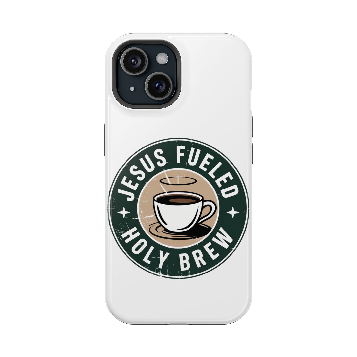 Jesus Fueled Holy Brew Phone Case