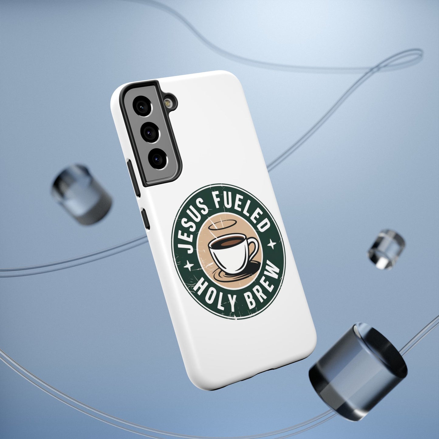 Jesus Fueled Holy Brew Phone Case