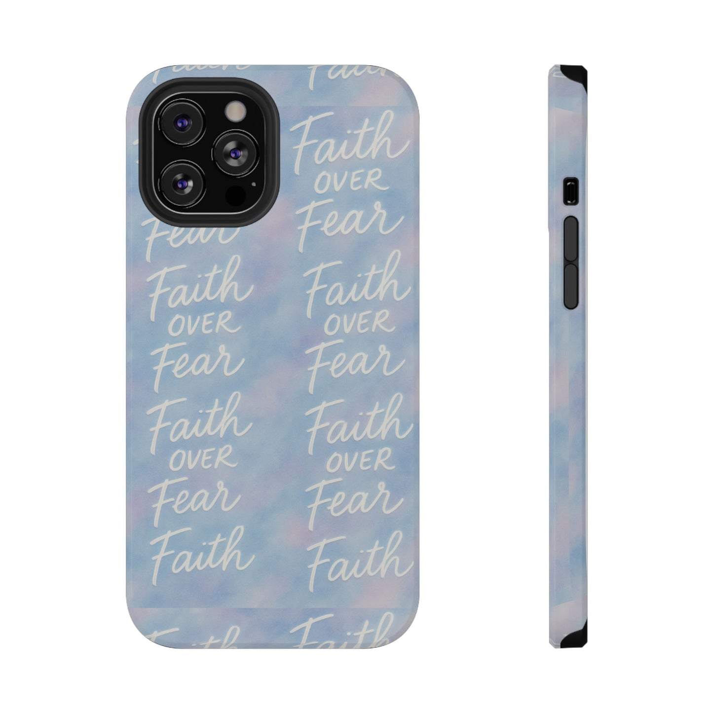 Faith Over Fear Aurora Phone Case