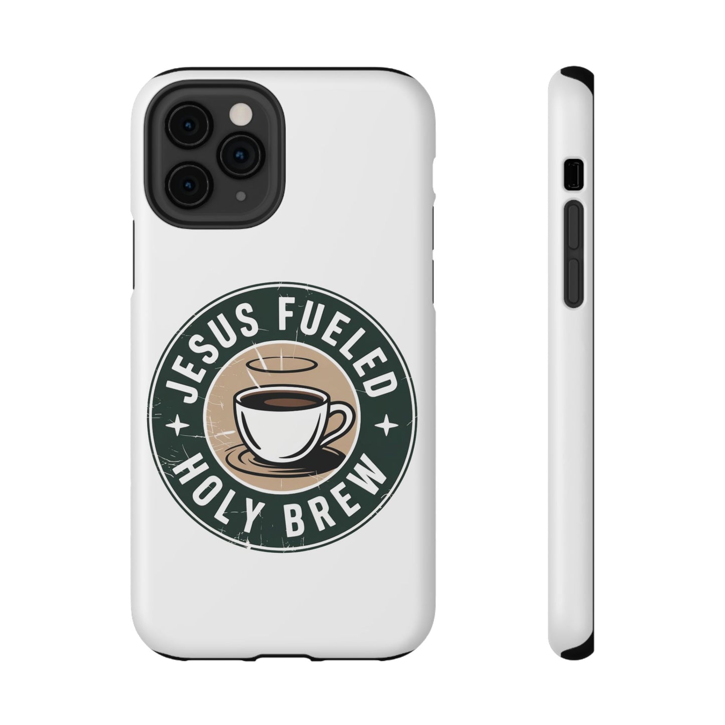 Jesus Fueled Holy Brew Phone Case