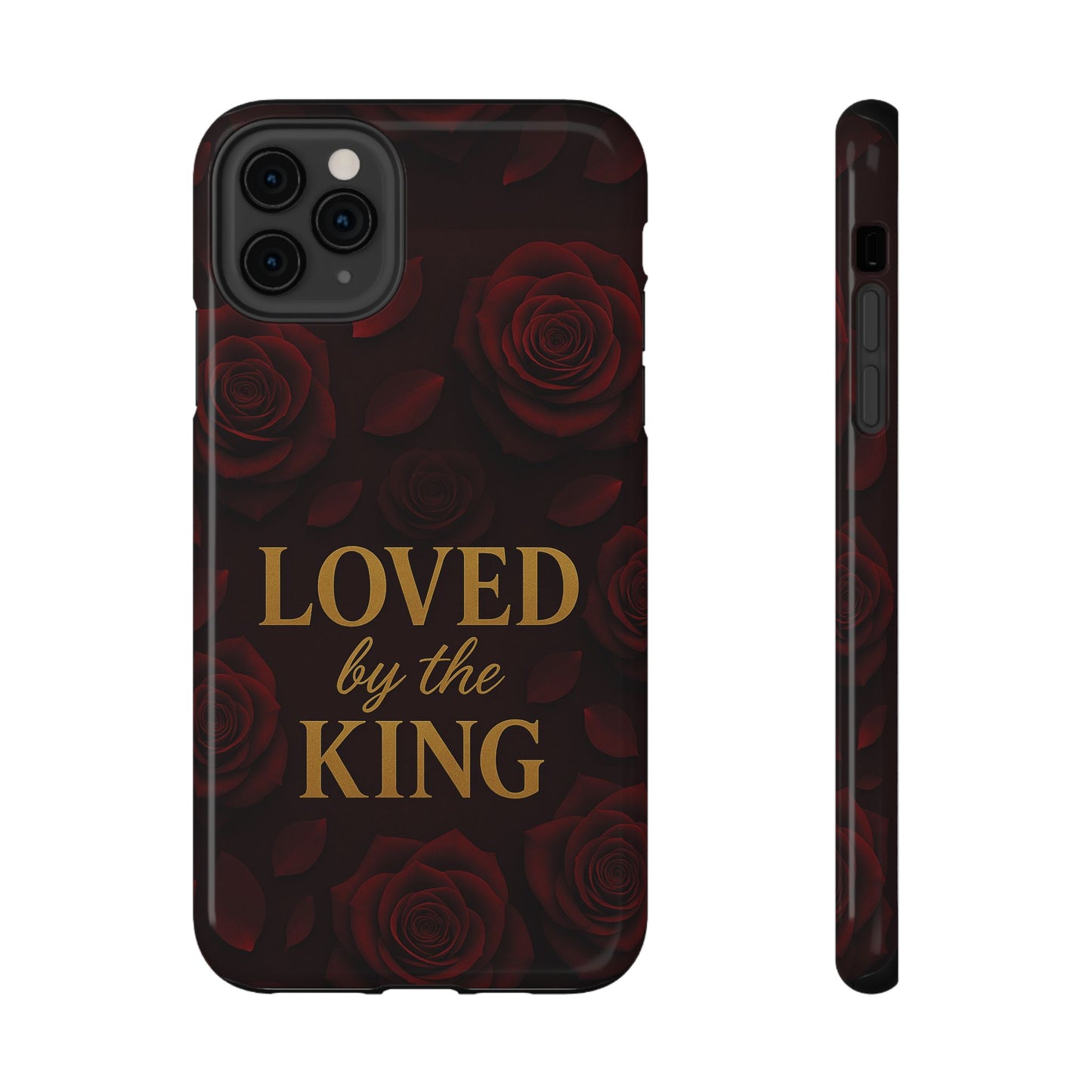 Loved By The King Phone Case