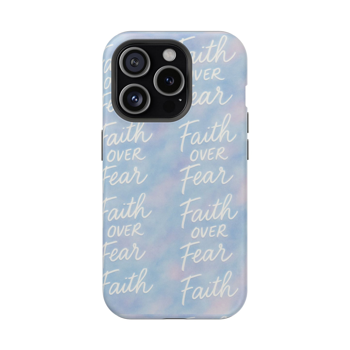 Faith Over Fear Aurora Phone Case