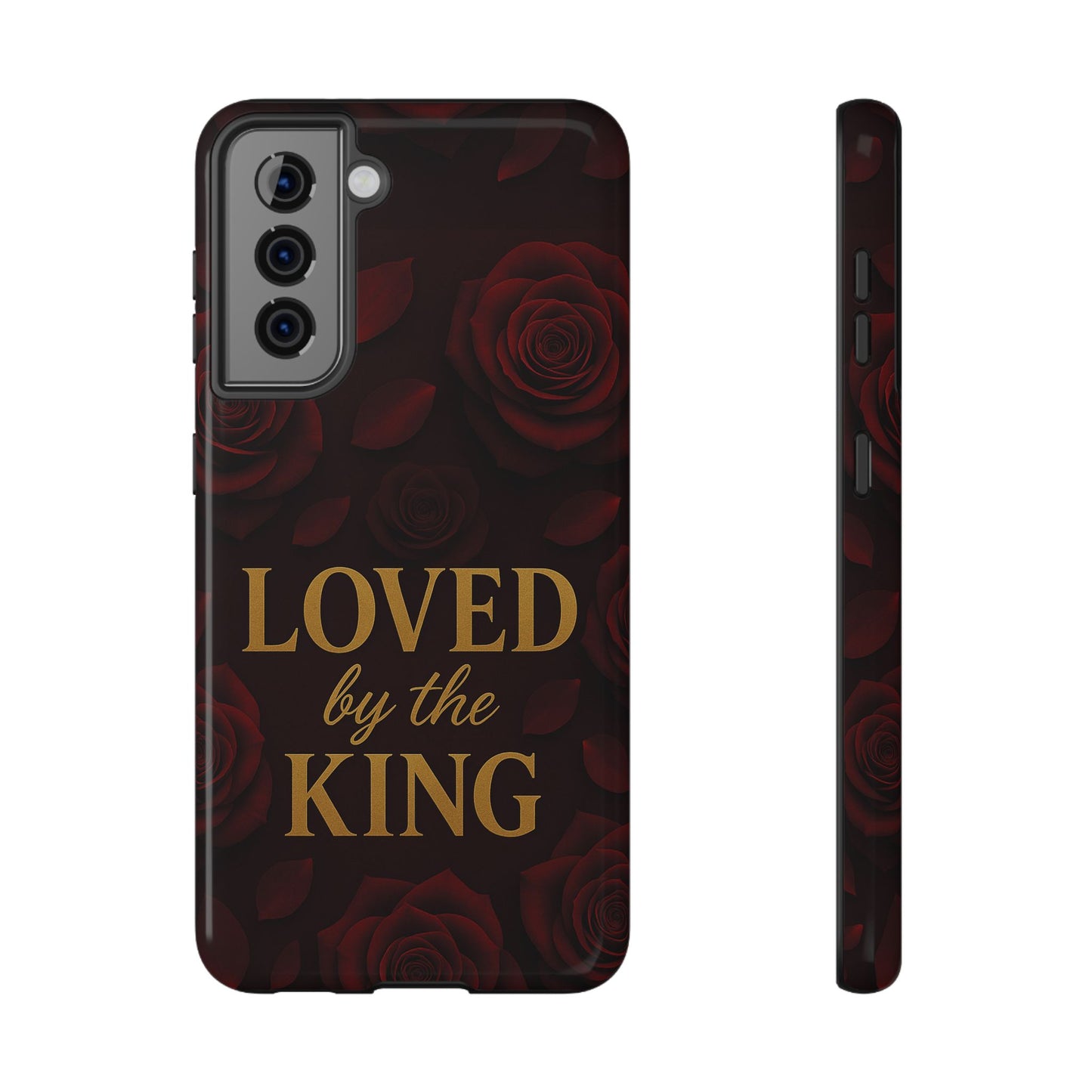 Loved By The King Phone Case