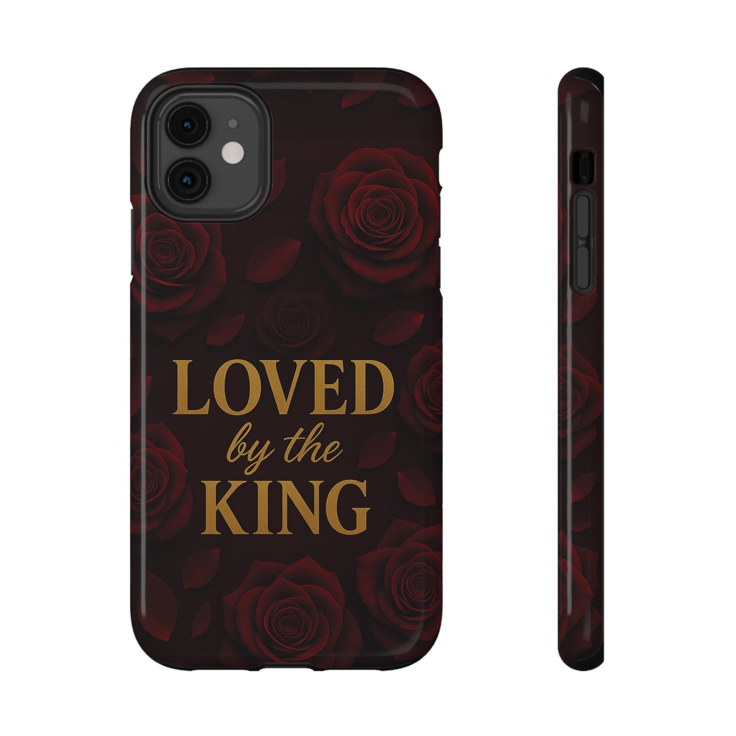 Loved By The King Phone Case