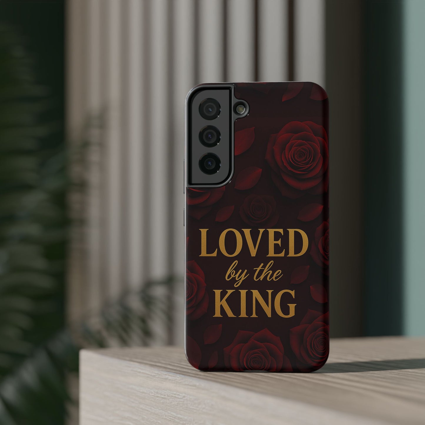 Loved By The King Phone Case