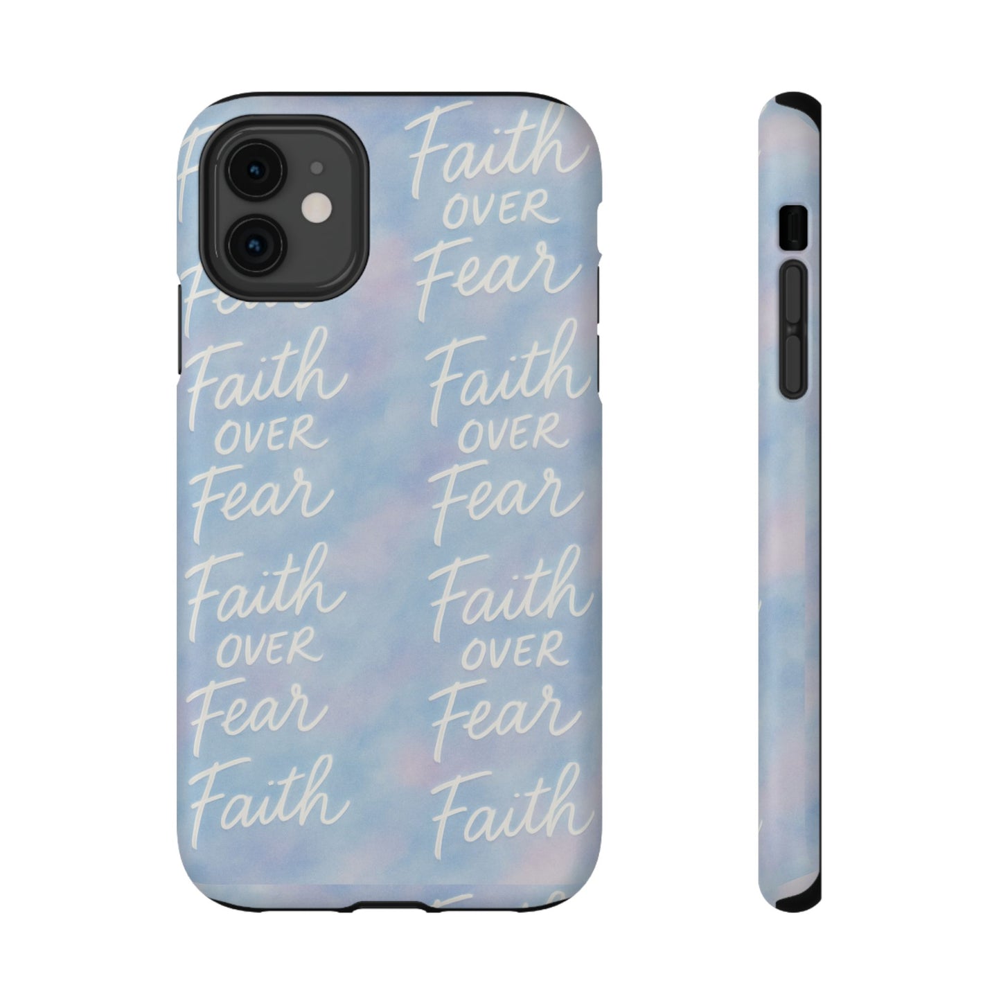 Faith Over Fear Aurora Phone Case