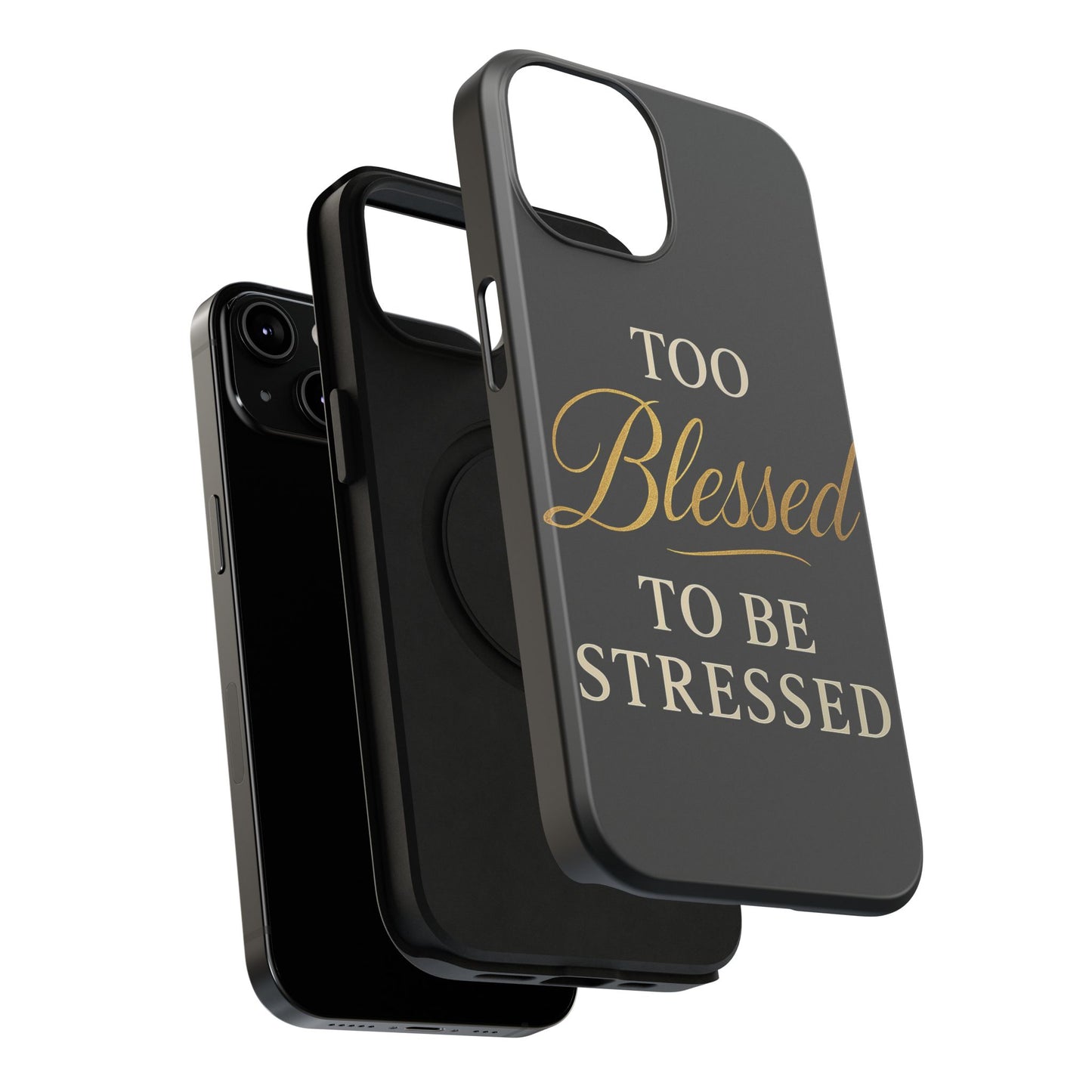 Too Blessed To Be Stressed Phone Case