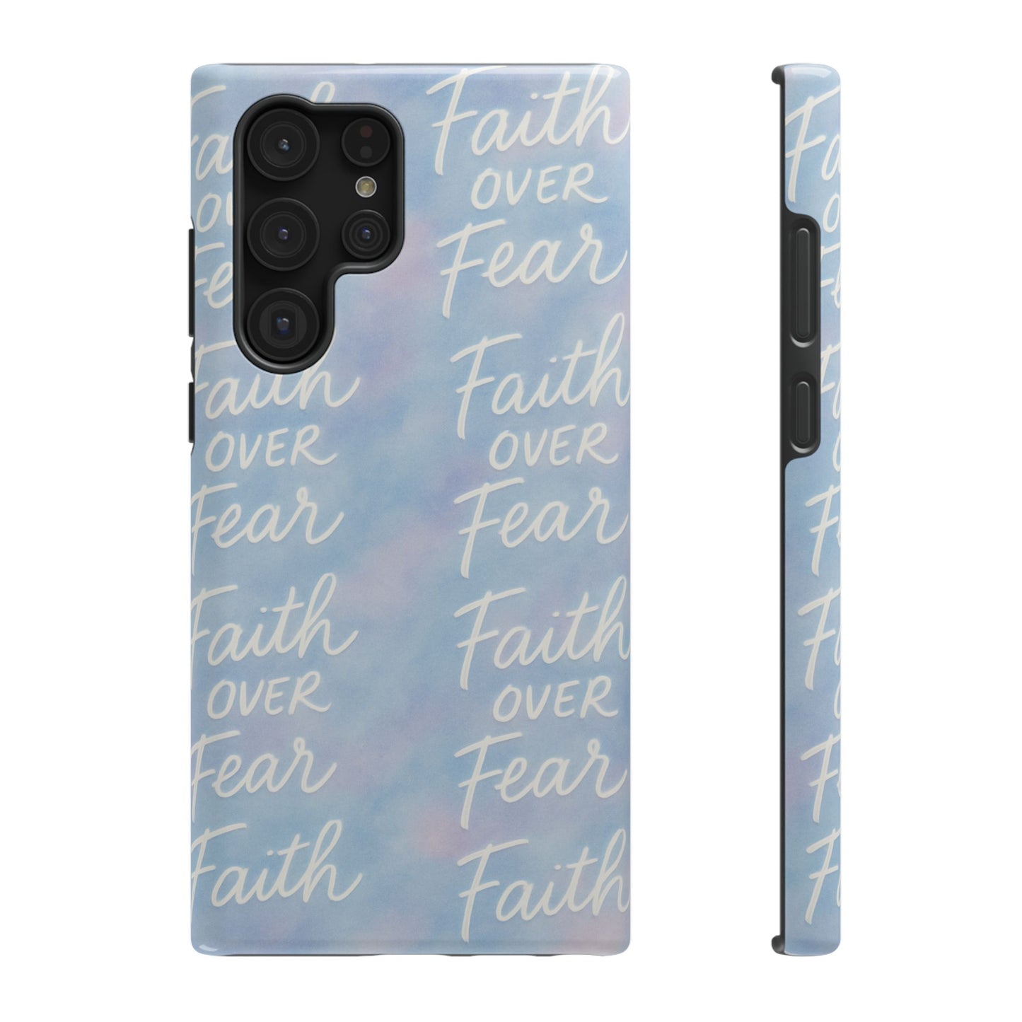 Faith Over Fear Aurora Phone Case