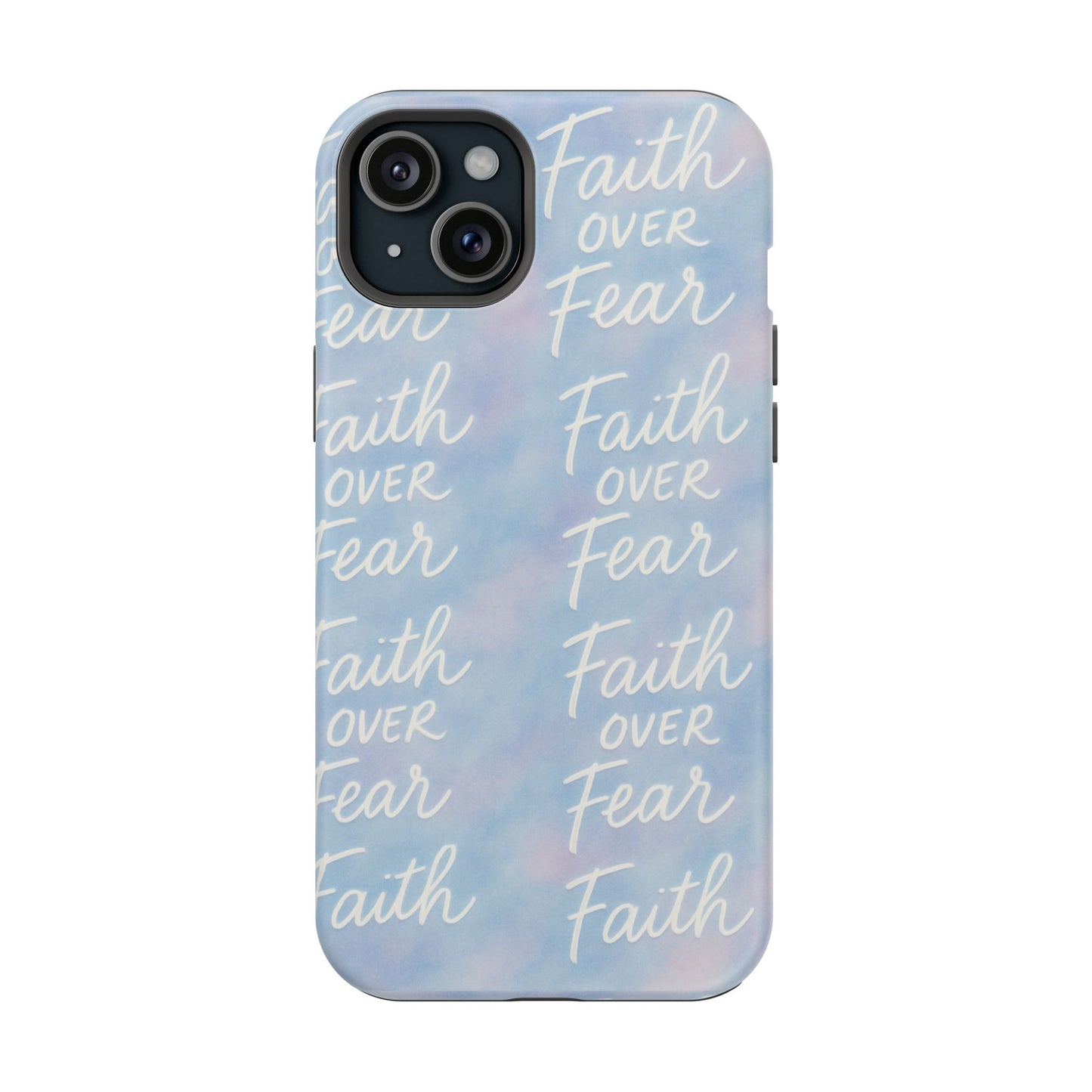 Faith Over Fear Aurora Phone Case