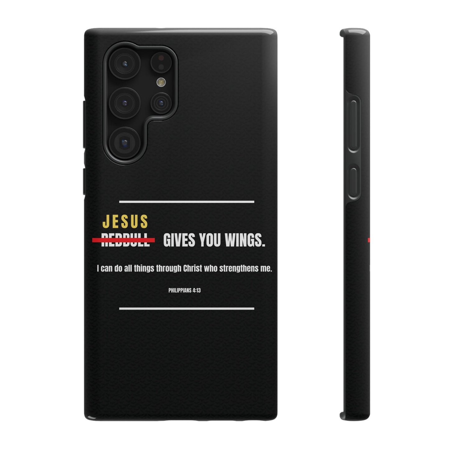 Jesus Gives You Wings Phone Case – Philippians 4:13