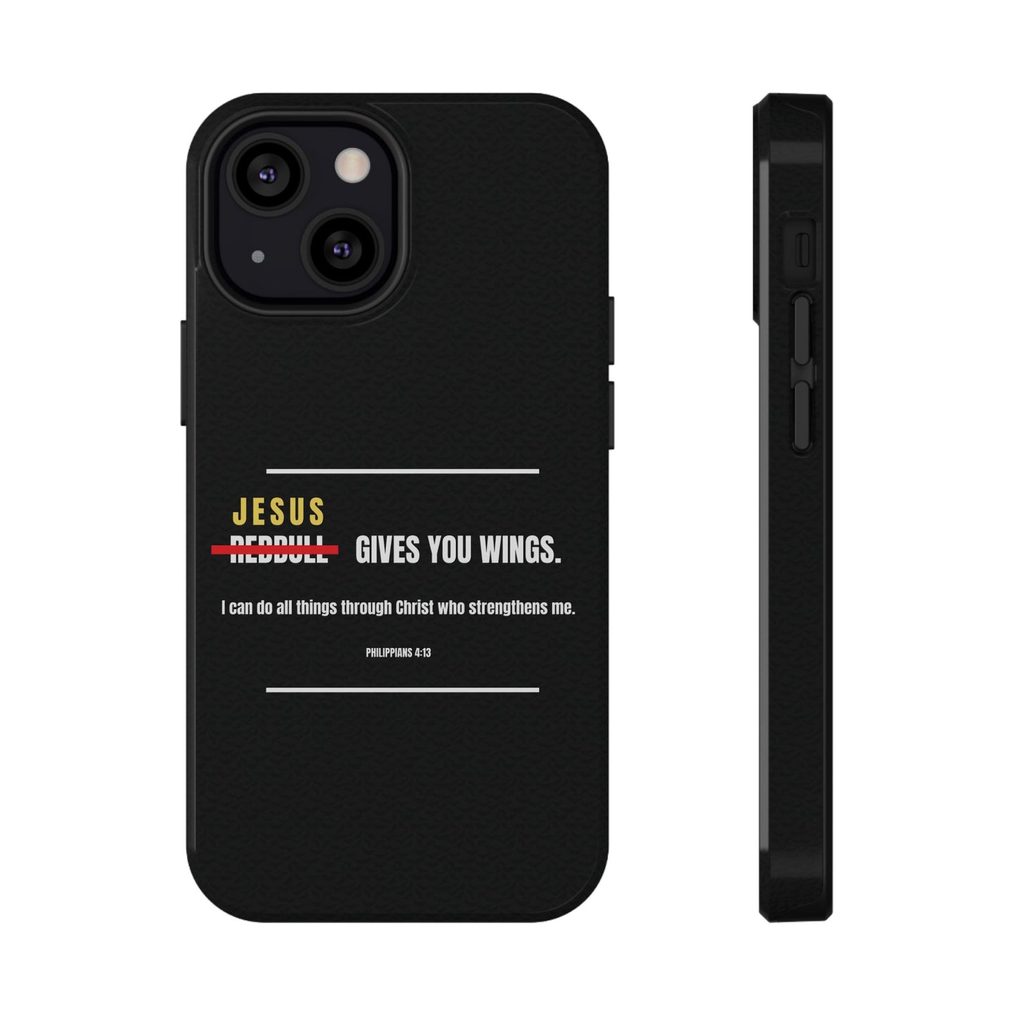 Jesus Gives You Wings Phone Case – Philippians 4:13