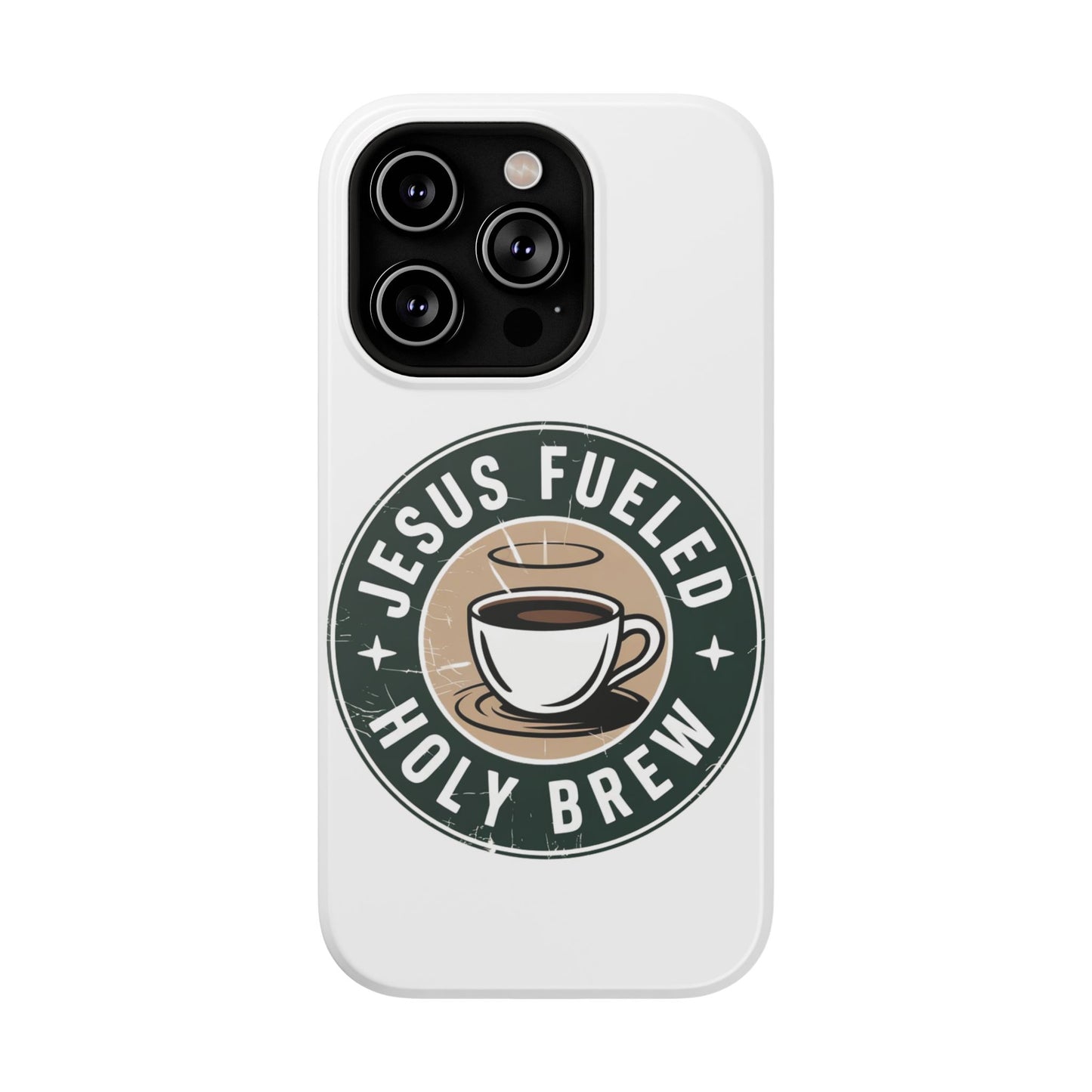 Jesus Fueled Holy Brew Phone Case