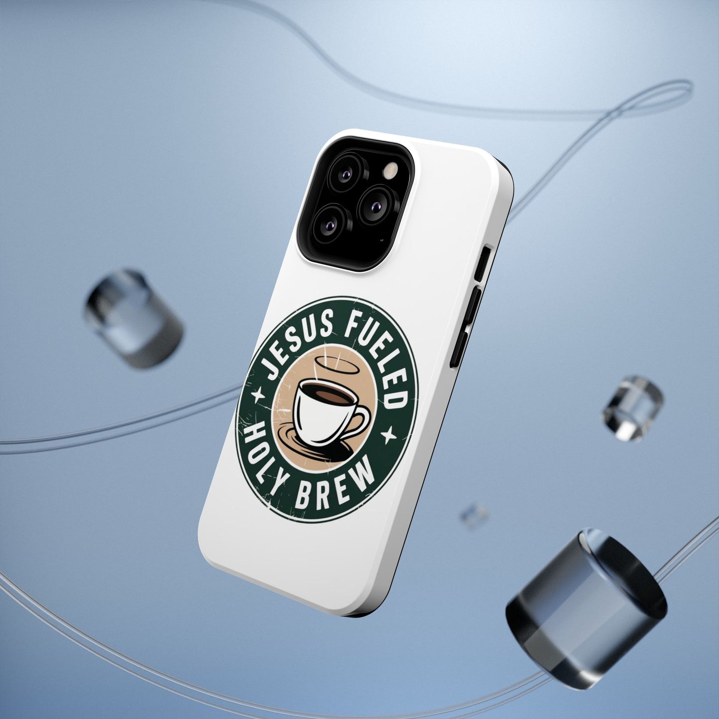 Jesus Fueled Holy Brew Phone Case
