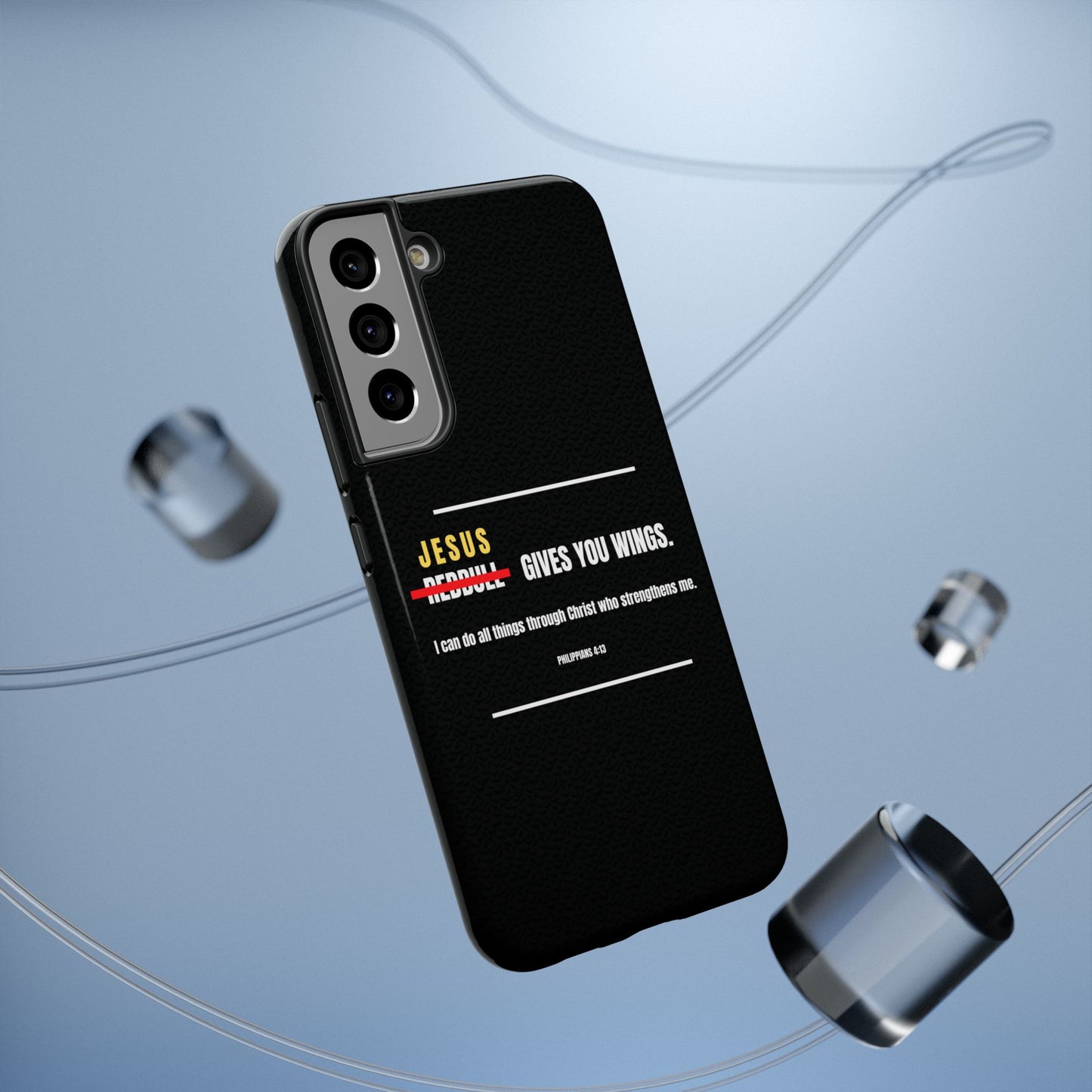 Jesus Gives You Wings Phone Case – Philippians 4:13