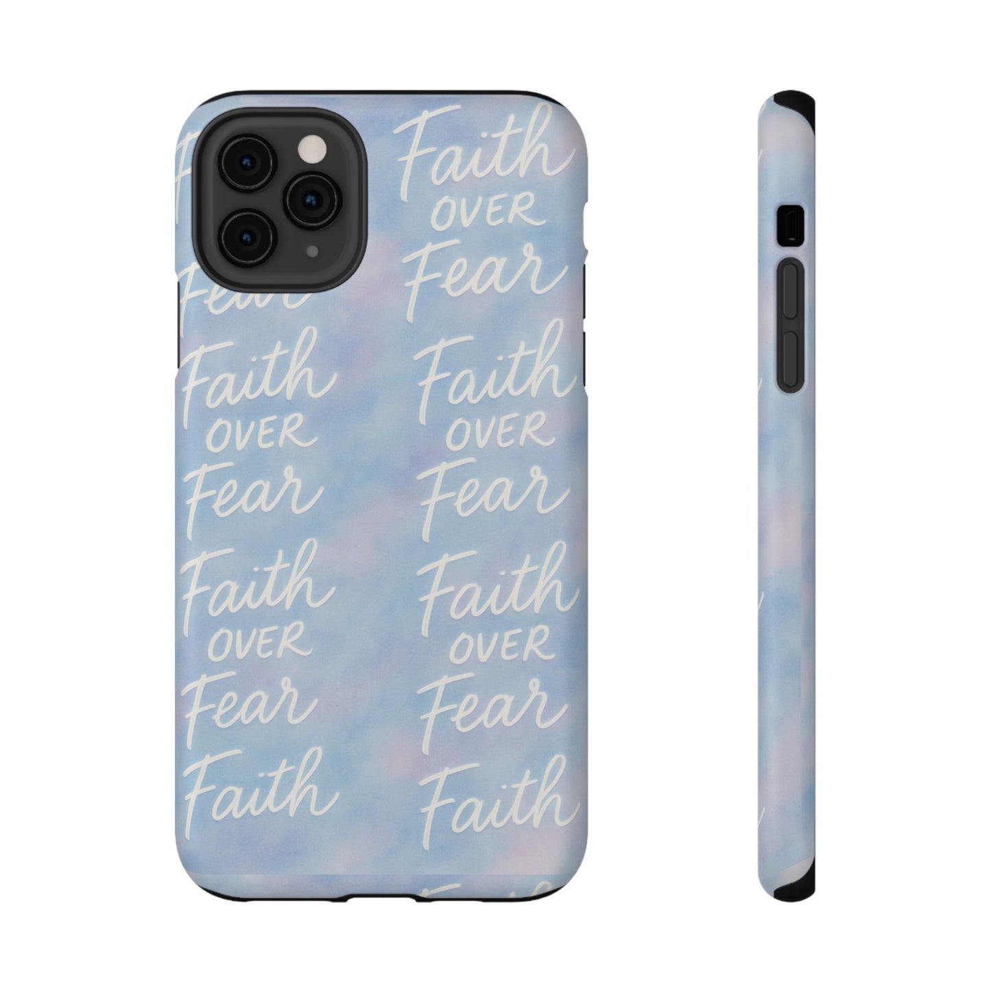 Faith Over Fear Aurora Phone Case