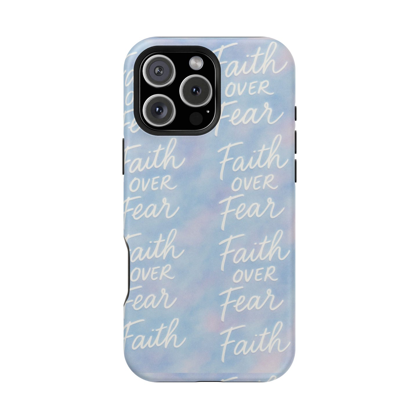 Faith Over Fear Aurora Phone Case
