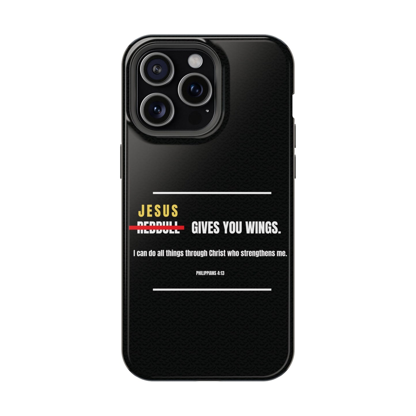 Jesus Gives You Wings Phone Case – Philippians 4:13
