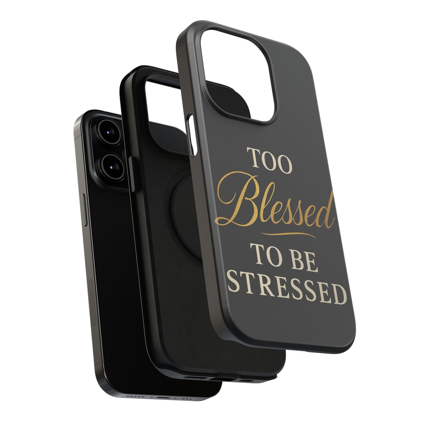 Too Blessed To Be Stressed Phone Case