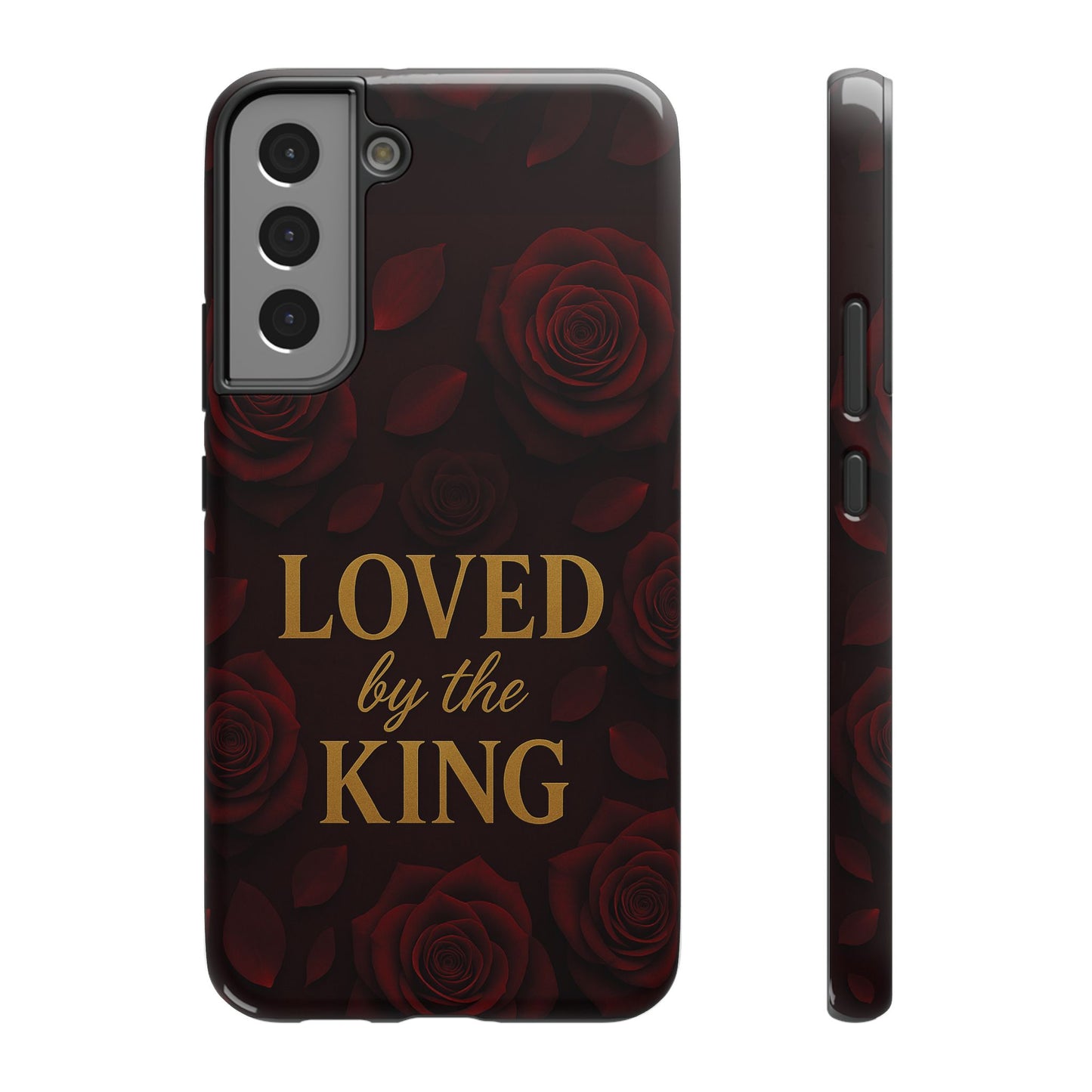 Loved By The King Phone Case