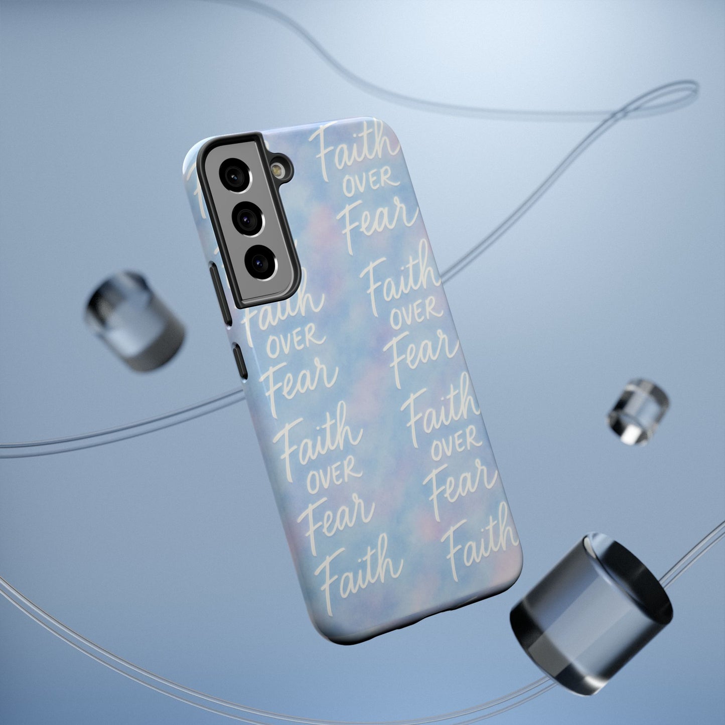 Faith Over Fear Aurora Phone Case