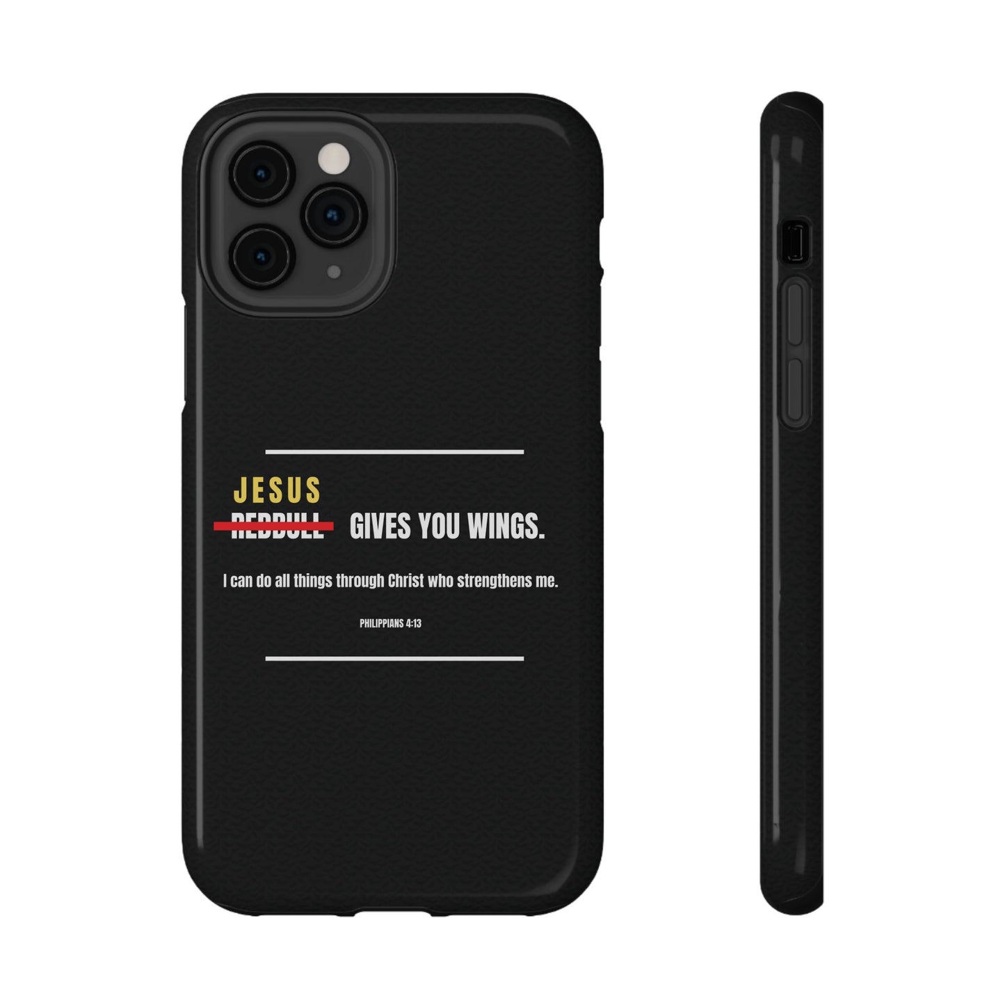 Jesus Gives You Wings Phone Case – Philippians 4:13