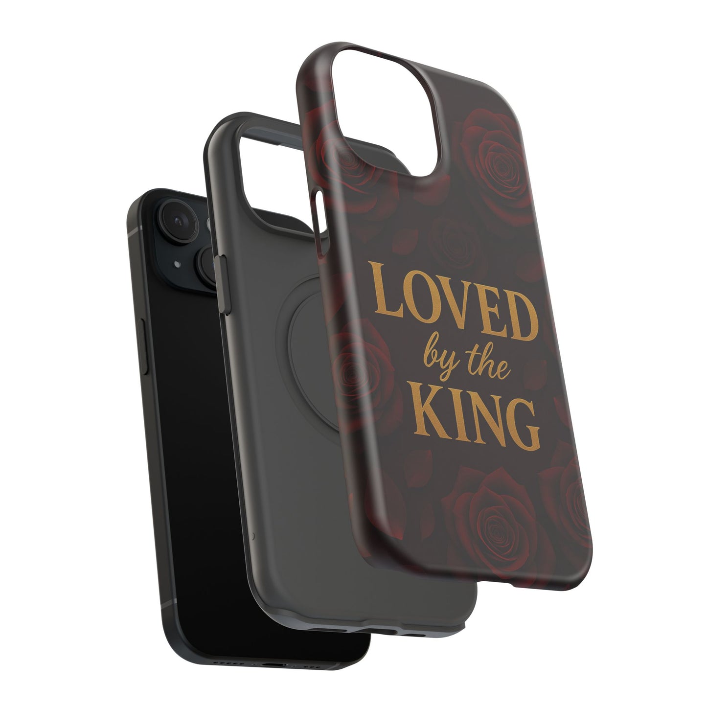 Loved By The King Phone Case