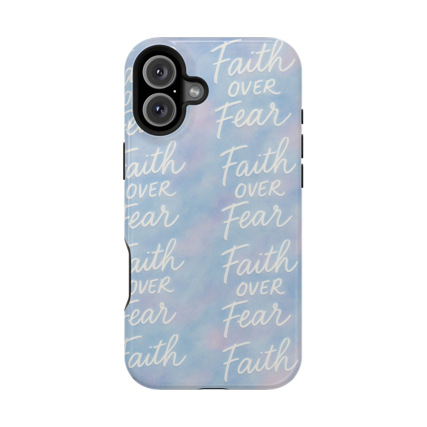 Faith Over Fear Aurora Phone Case