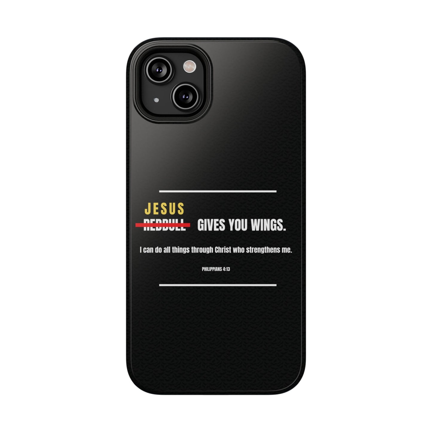 Jesus Gives You Wings Phone Case – Philippians 4:13