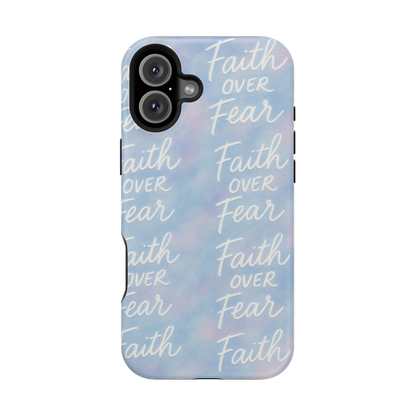 Faith Over Fear Aurora Phone Case