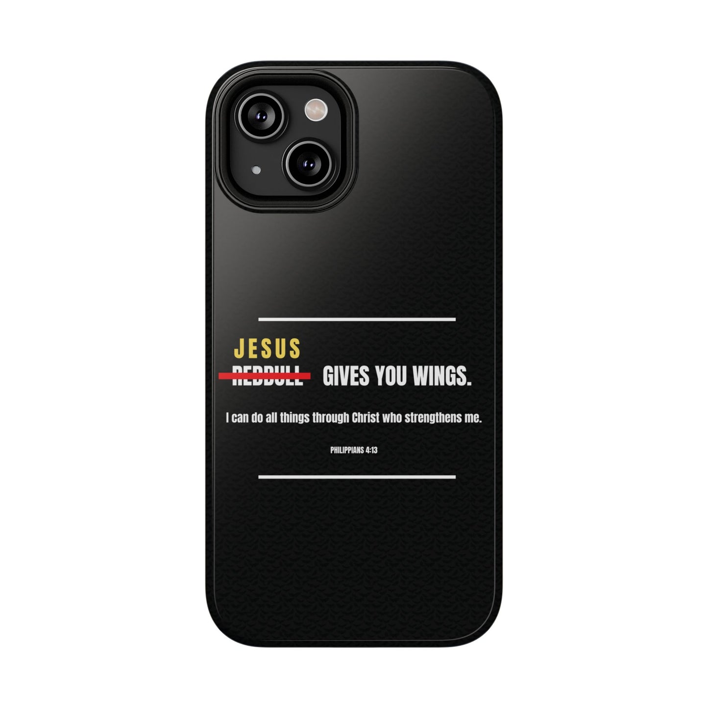 Jesus Gives You Wings Phone Case – Philippians 4:13
