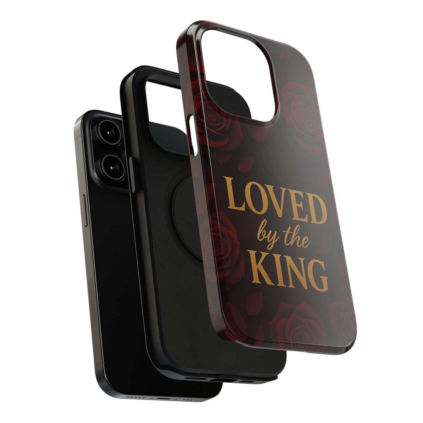 Loved By The King Phone Case
