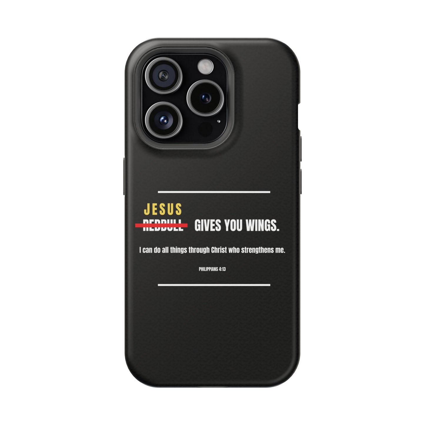 Jesus Gives You Wings Phone Case – Philippians 4:13