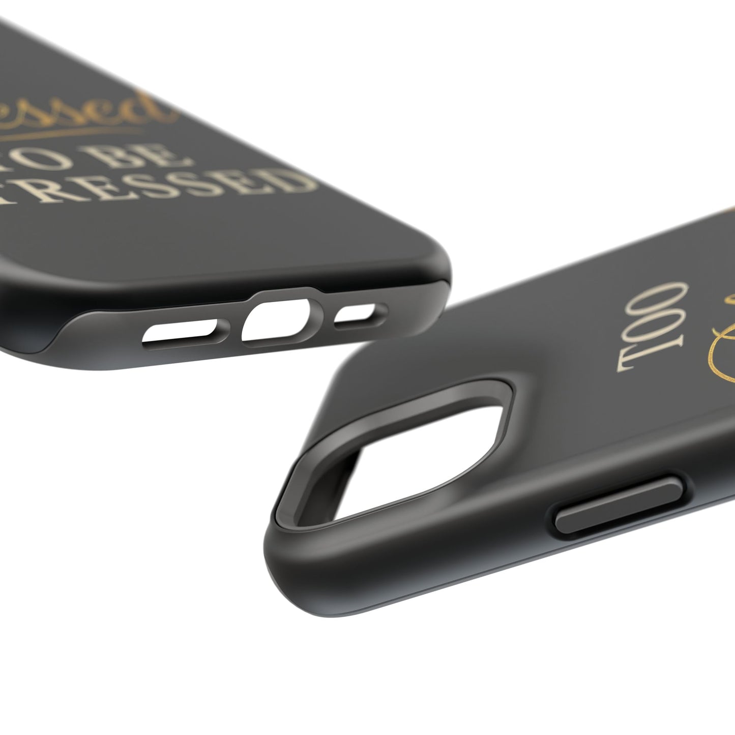 Too Blessed To Be Stressed Phone Case