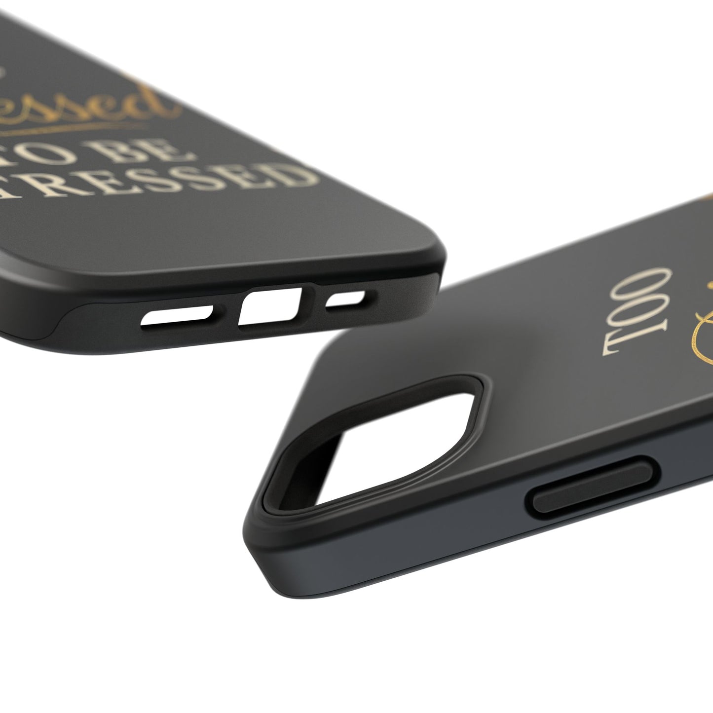 Too Blessed To Be Stressed Phone Case