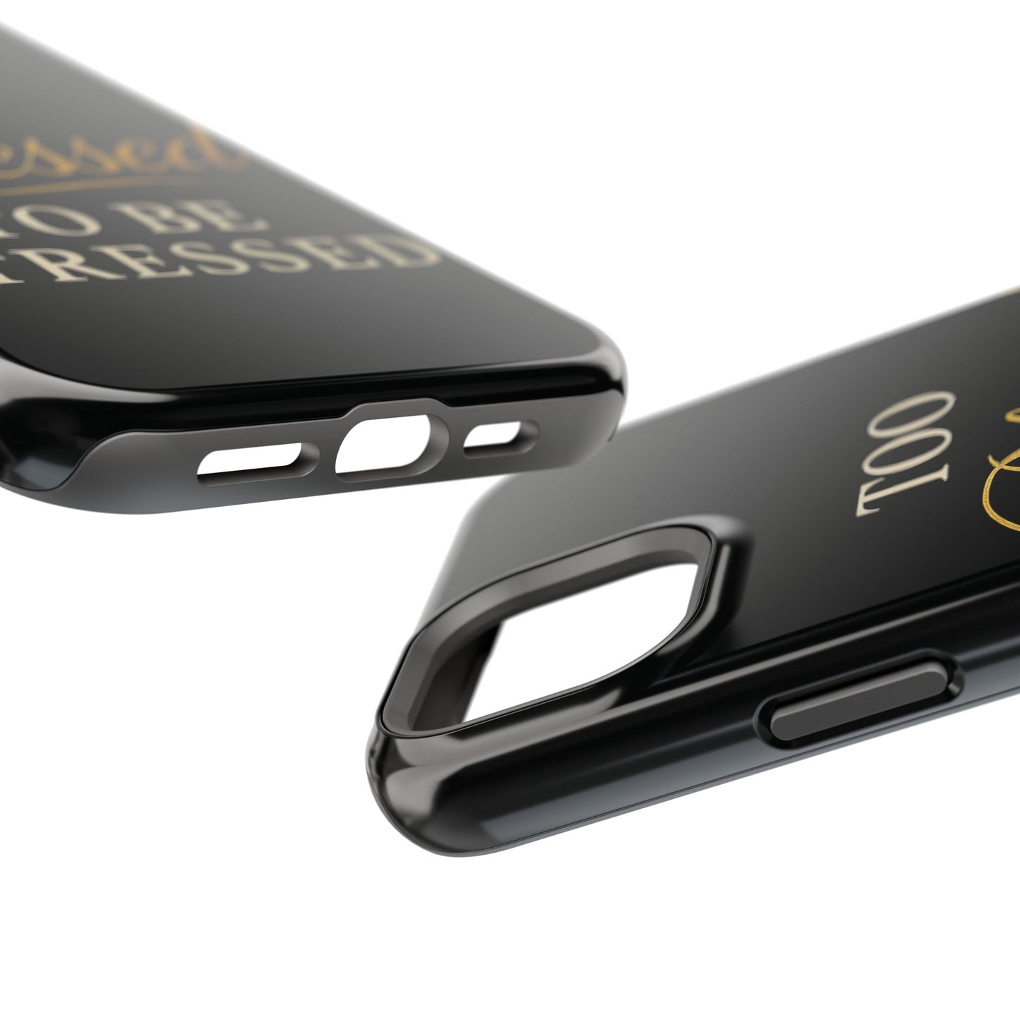 Too Blessed To Be Stressed Phone Case
